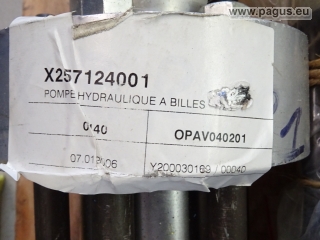 PAGUS Kolbenpumpe ohne Antrieb