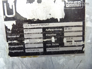 BAUER Auffangwanne, fahrbar