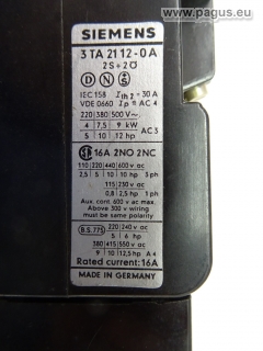 Stycznik mocy SIEMENS