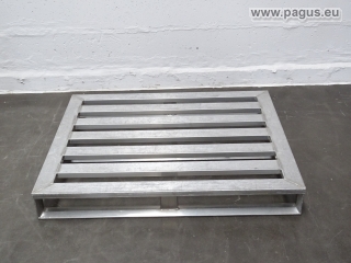 SCHNEIDER Aluminiumpalette mit drei Kufen