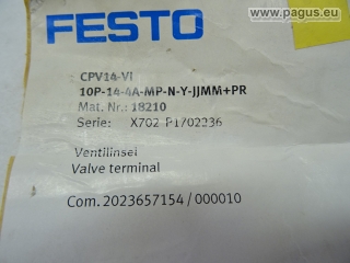 FESTO Ventilinsel