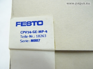 FESTO Elektrik-Anschaltung
