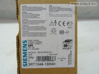 SIEMENS Leistungsschütz