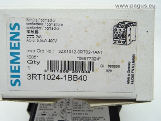 SIEMENS Leistungsschütz