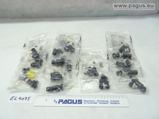 Asortyment okrągłych wtyczek