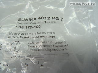 Asortyment okrągłych wtyczek