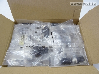 Asortyment okrągłych wtyczek