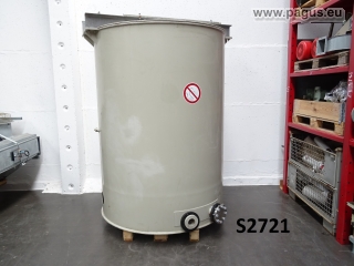 PAGUS Rundbehälter mit Halter für Rührwerk