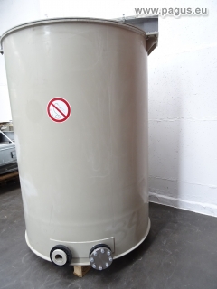 PAGUS Rundbehälter mit Halter für Rührwerk