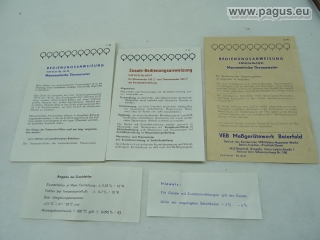 MESSGERÄTEWERK BEIERFELD Manometrisches Kontaktthermometer