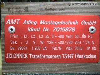 JELONNEK Transformator