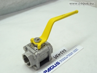 MECAFRANCE Edelstahl-Kugelhahn