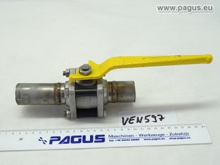 MECAFRANCE Edelstahl-Kugelhahn