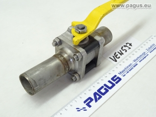 MECAFRANCE Edelstahl-Kugelhahn