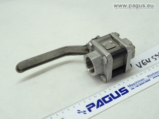 MECAFRANCE Edelstahl-Kugelhahn