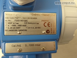 ENDRESS + HAUSER Drucktransmitter