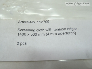 PAGUS Siebgewebe mit Halter