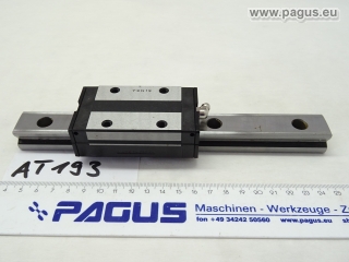 THK Linearführungswagen mit Schiene