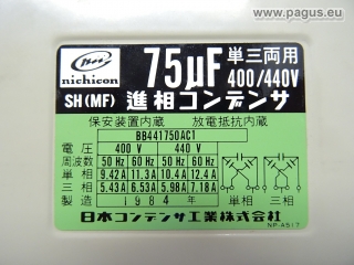 NKICHICON Leistungs-Kondensator