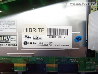LG TFT-Display, mit Display Control Board Platine