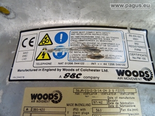 WOODS Rohrventilator