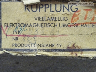 FONAR OSTRZESZOW Magnetkupplung