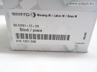 SERTO Aufschraub-Klemmringverschraubung