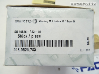 SERTO Schlauchtülle, vormontiert