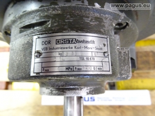 ORSTA Radialkolbenpumpe mit Druckregeleinheit