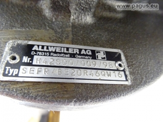 ALLWEILER Schraubspindelpumpe