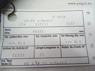 PAGUS Polyethylen-Schlauch