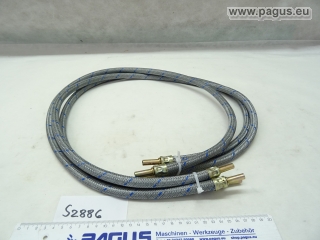 PAGUS Silberschlauch mit kurzem Rohrstutzen