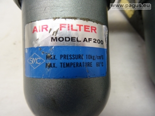 SMC Druckluftfilter mit Ölnebelabscheider