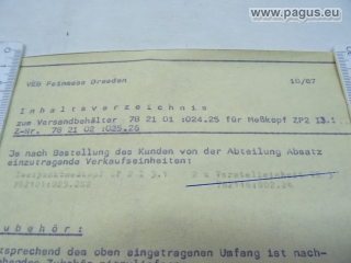 OFD Zweipunktmeßkopf