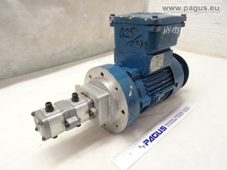 MARZOCCHI Doppelhydraulikpumpe mit Motor