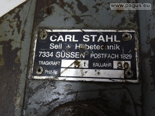 CARL STAHL Oberflasche