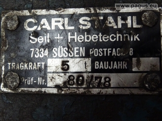 CARL STAHL Hakenflasche