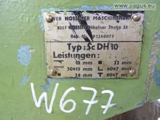NOSSENER MASCHINENBAU Profilstahlschere