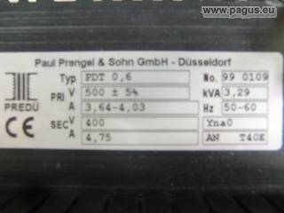 PAUL PRENGEL Transformator