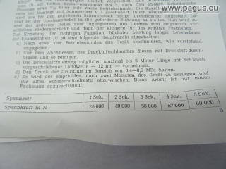 NAREX pneumatischer Spannantrieb