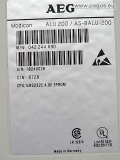 AEG Maschinensteuerung