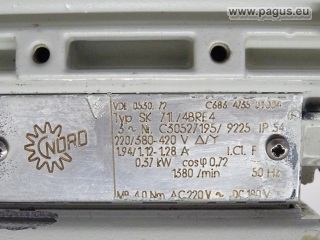 GETRIEBEBAU NORD Getriebemotor mit Bremse