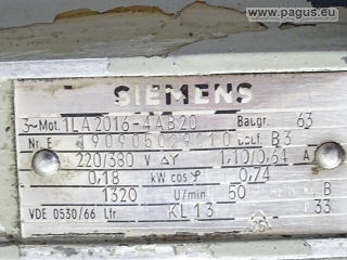 SIEMENS Drehstrom- Elektromotor