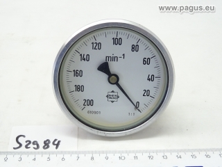 RHEINTACHO mechanischer Drehzahlmesser