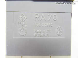 Melderelais RA 70, 100 V AC, PL - Nr.: 732890018