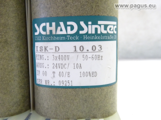 SCHAD SINTEC Dreiphasentransformator mit Gleichrichter