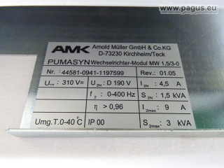 AMK Wechselrichter-Modul