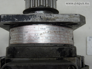 AMK Servomotor mit Bremse