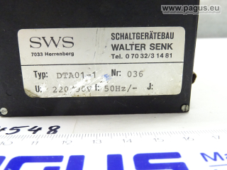 SWS Drehzahlsteuerung