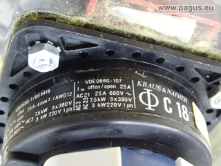 KRAUS & NAIMER Hauptschalter